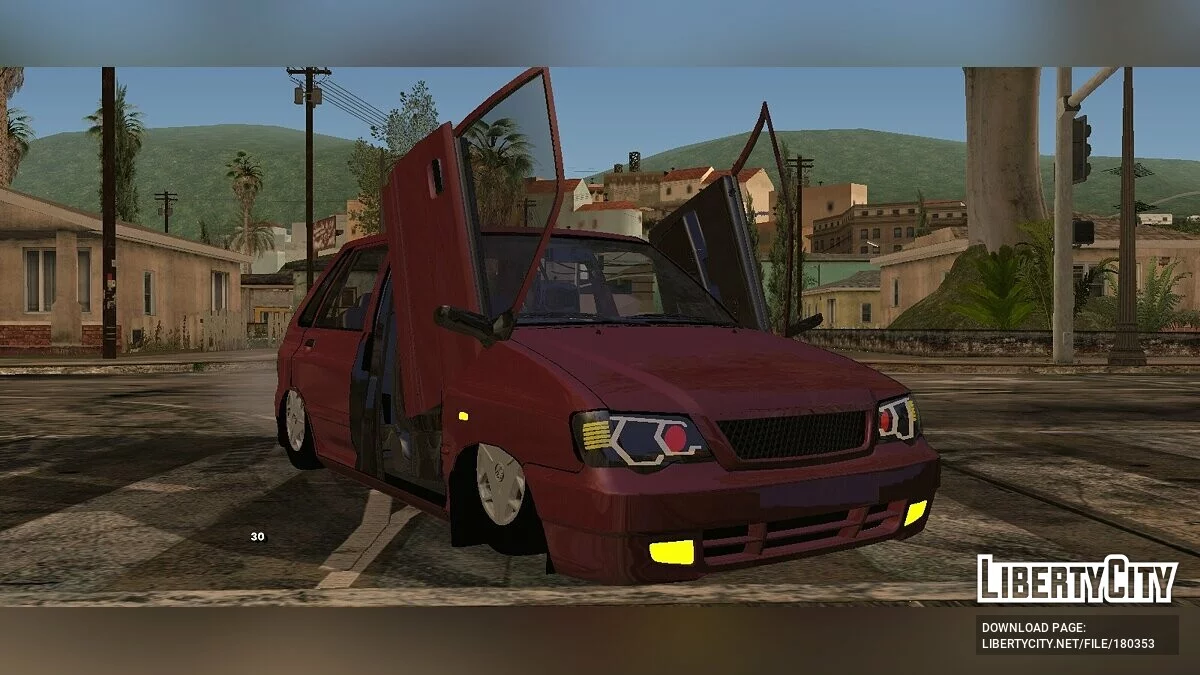 Saipa Pride 111 Sport / GTA San Andreas (iOS, Android)