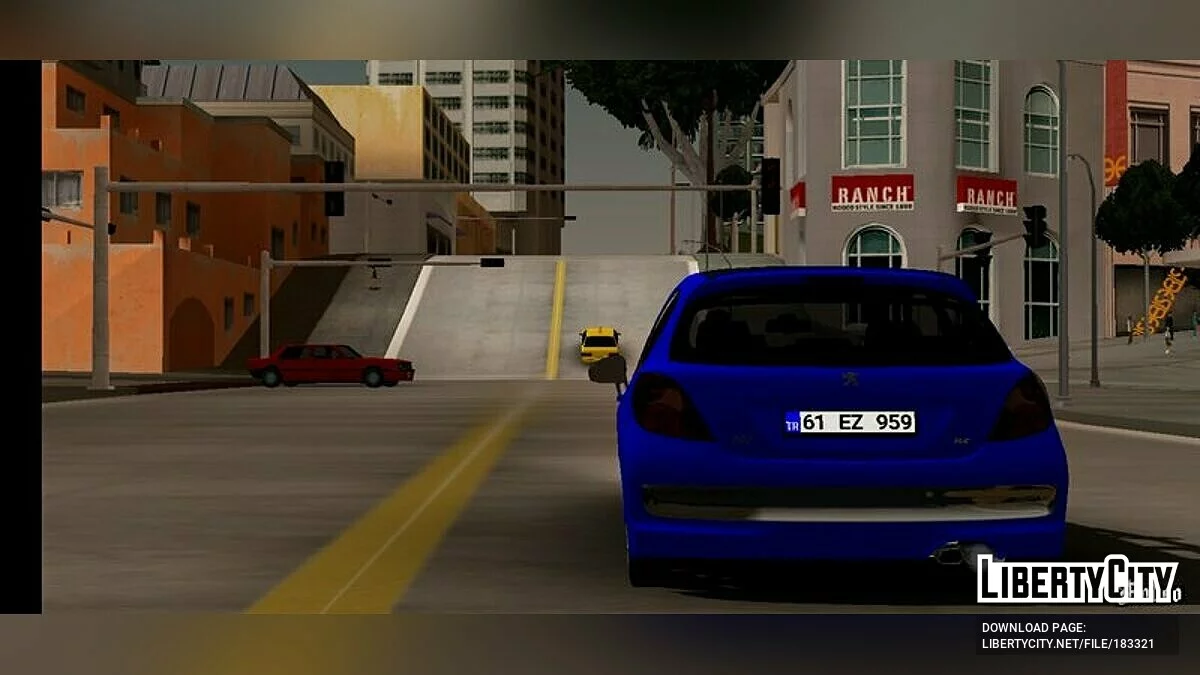 Peugeot 207 (nur DFF) / GTA San Andreas (iOS, Android)