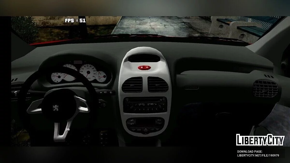 Peugeot 206sd / GTA San Andreas (iOS, Android)