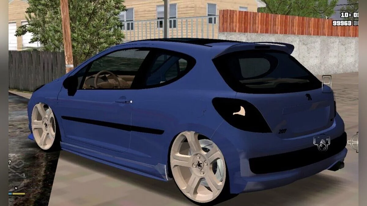 Peugeot 207 RC (somente DFF) / GTA San Andreas (iOS, Android)