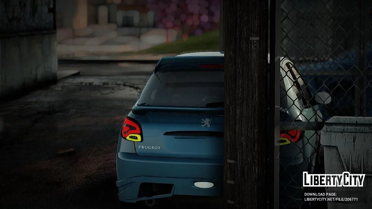 标致 206 / GTA San Andreas (iOS, Android)