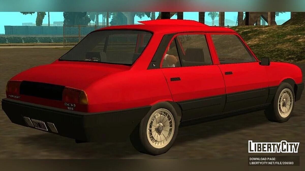 بيجو 504 الأرجنتين (DFF فقط) / GTA سان أندرياس (iOS، أندرويد)
