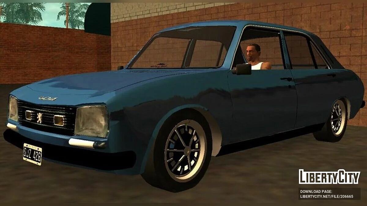 Peugeot 504 xse / GTA San Andreas (iOS, Android)