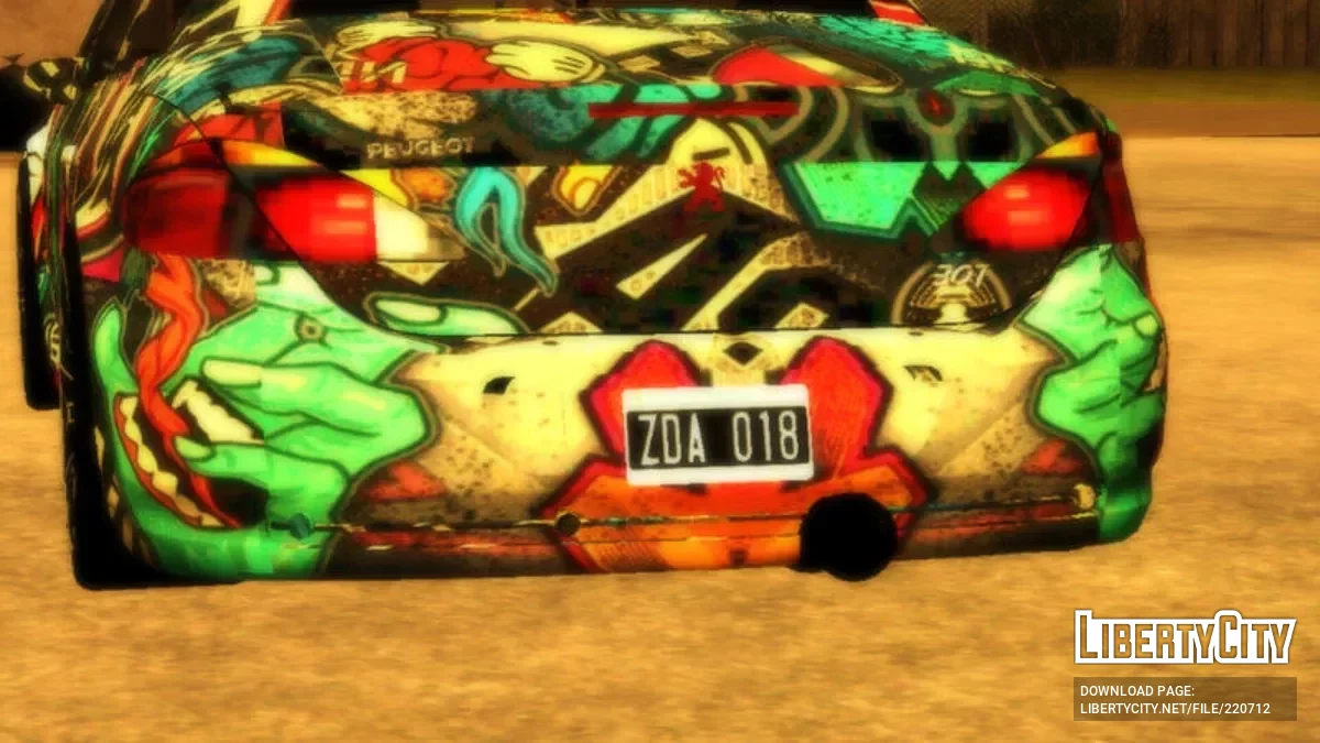 Peugeot 307cc Tuning (Arjantin) / GTA San Andreas (iOS, Android)