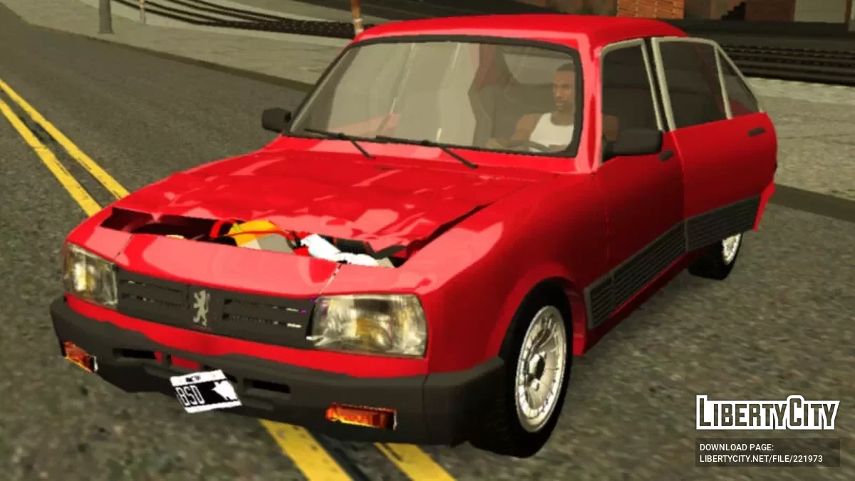 Peugeot 504 1994 (VehFuncs) — PC & Android / GTA San Andreas (iOS, Android)