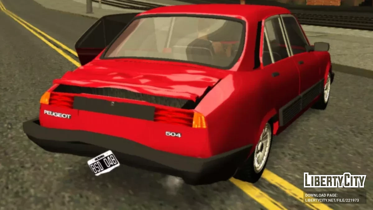Peugeot 504 1994 (VehFuncs) — PC & Android / GTA San Andreas (iOS, Android)