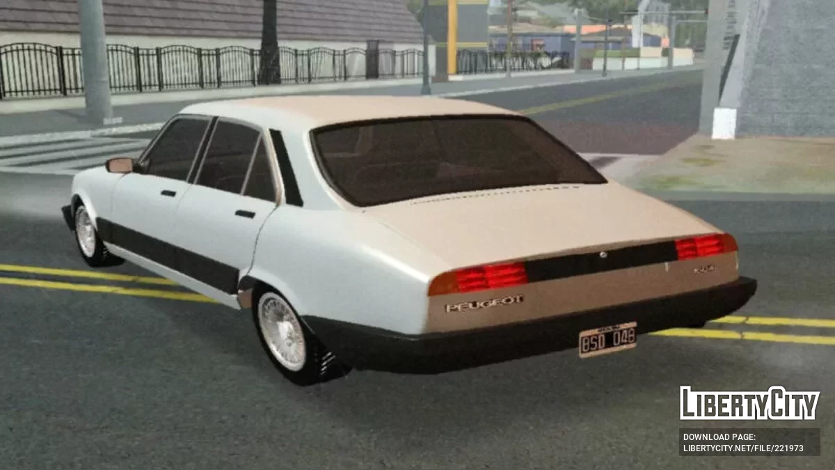 Peugeot 504 1994 (VehFuncs) — PC & Android / GTA San Andreas (iOS, Android)