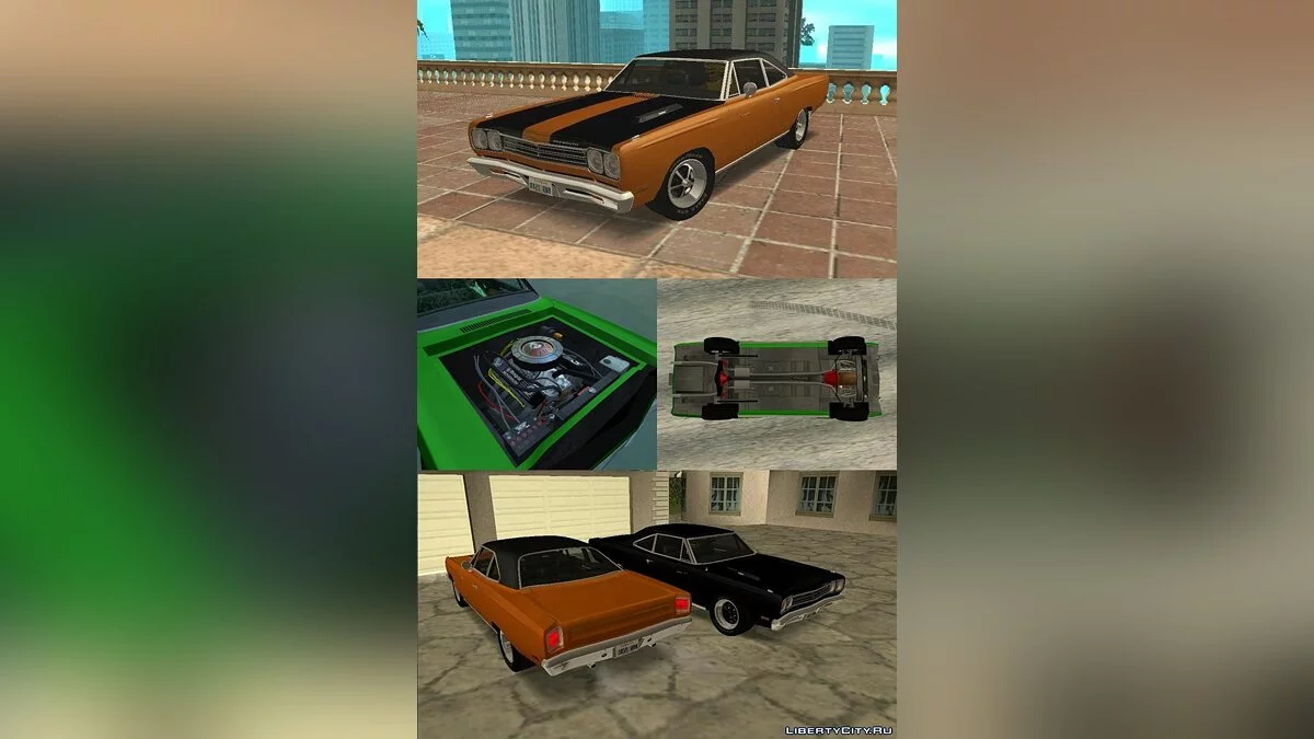Playmouth Roadrunner von 1966 / GTA San Andreas (iOS, Android)