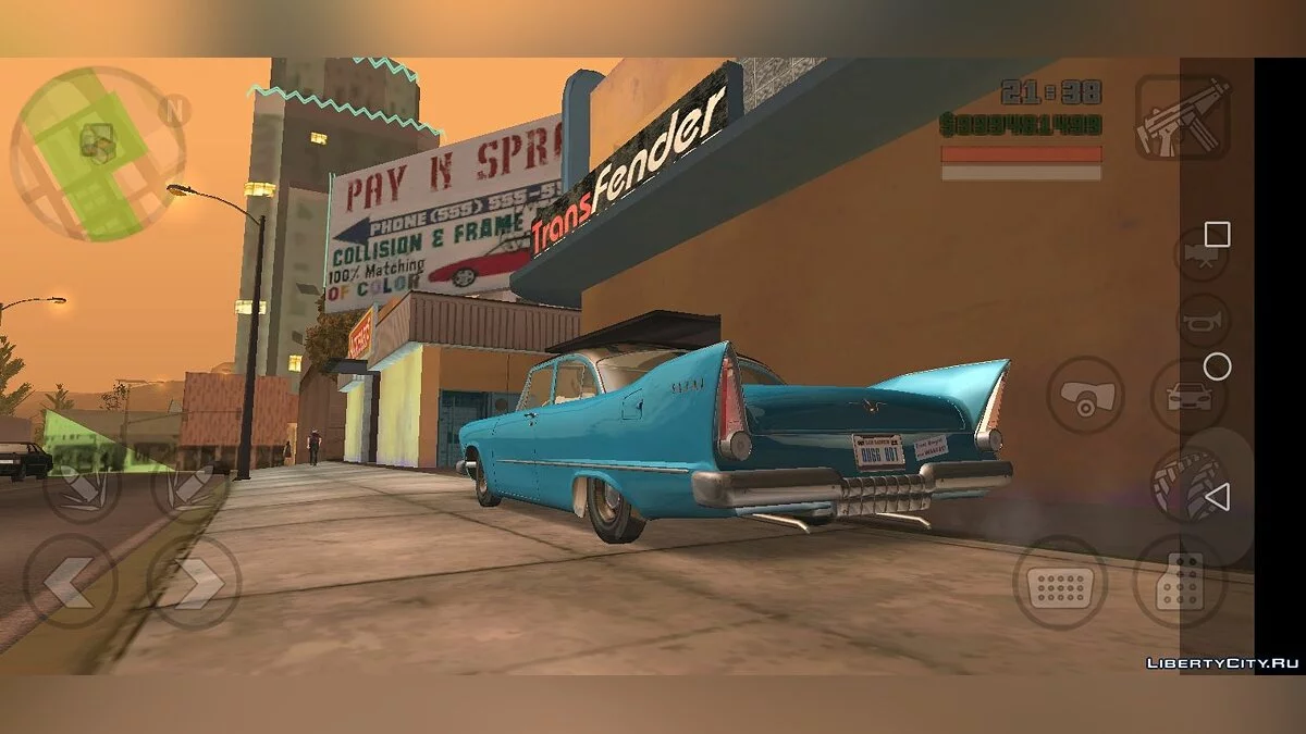 Plymouth Savoy Club Sedan 1957 / GTA San Andreas (iOS, Android)