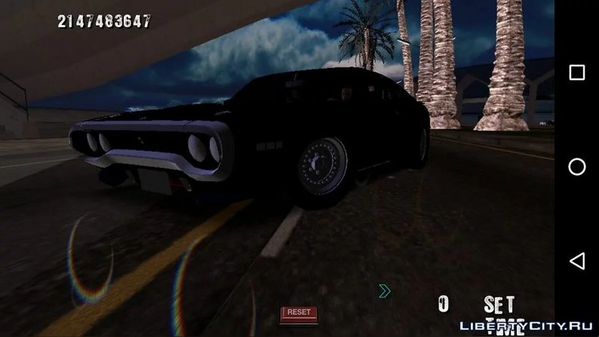 Plymouth Roadrunner 1971 (hanya DFF) / GTA San Andreas (iOS, Android)