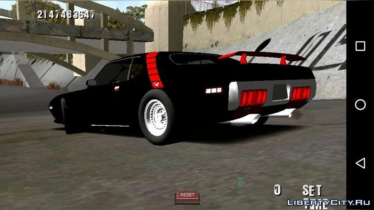 Plymouth Roadrunner 1971 (hanya DFF) / GTA San Andreas (iOS, Android)