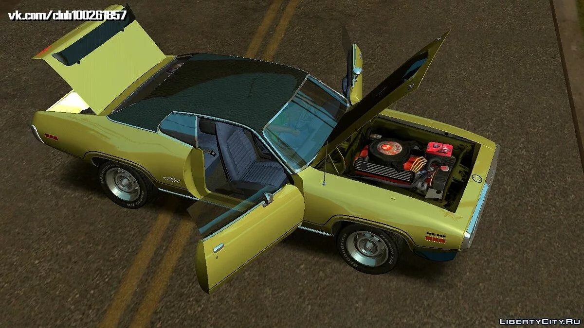 Plymouth GTX 1971 / GTA San Andreas (iOS, Android)