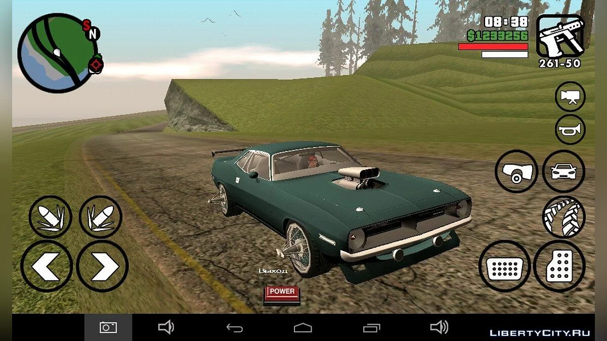 Plymouth Hemi Cuda (только DFF) / GTA San Andreas (iOS, Android)