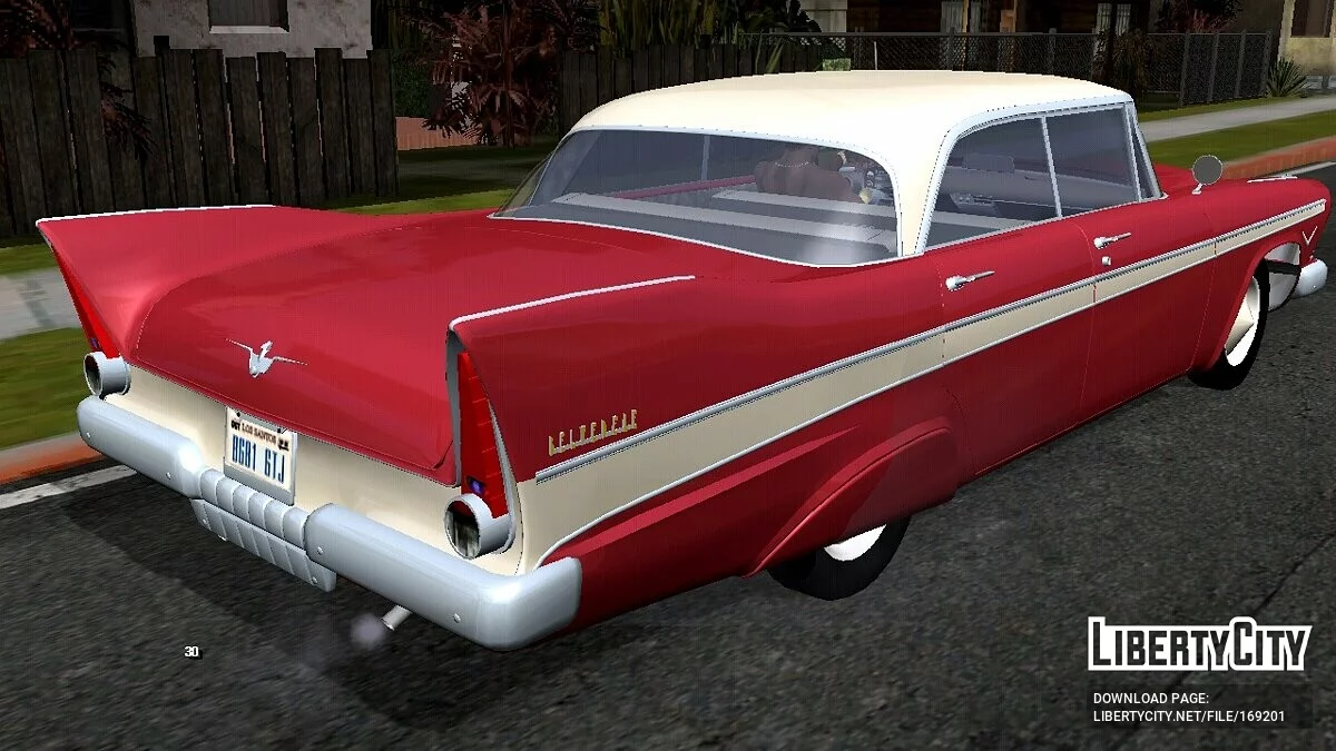 1957 年普利茅斯贝尔维迪尔 (仅限 DFF) / GTA San Andreas (iOS, Android)