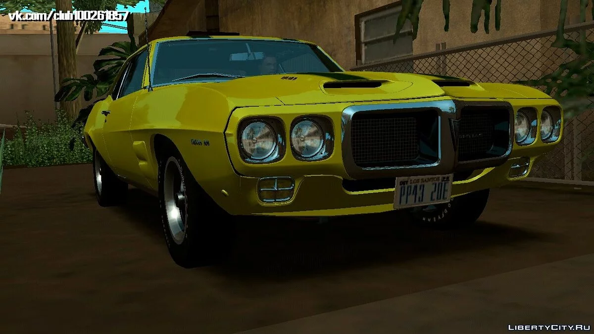 Pontiac Firebird 1969 / GTA San Andreas (iOS, Android)