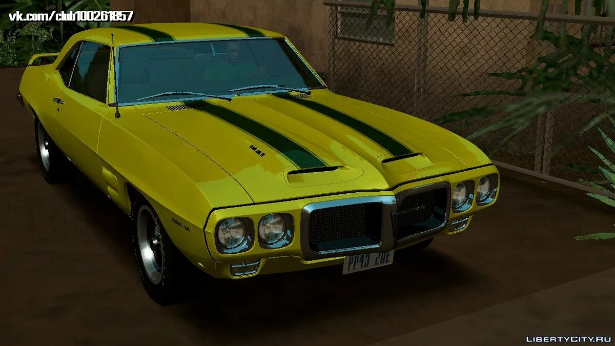 Pontiac Firebird 1969 / GTA San Andreas (iOS, Android)