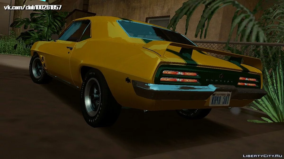 Pontiac Firebird 1969 / GTA San Andreas (iOS, Android)