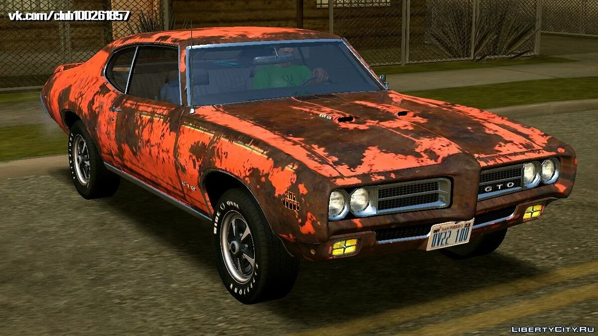Pontiac GTO The Judge Hardtop Coupe 1969 / GTA San Andreas (iOS, Android)
