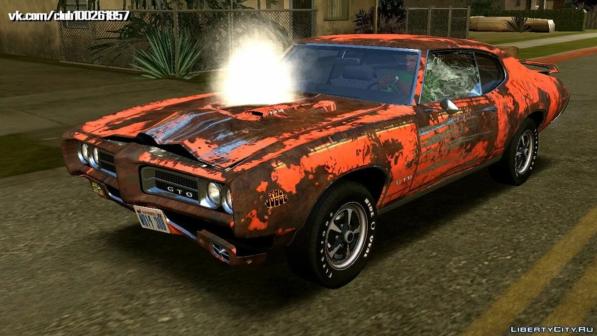 Pontiac GTO The Judge Hardtop Coupe 1969 / GTA San Andreas (iOS, Android)