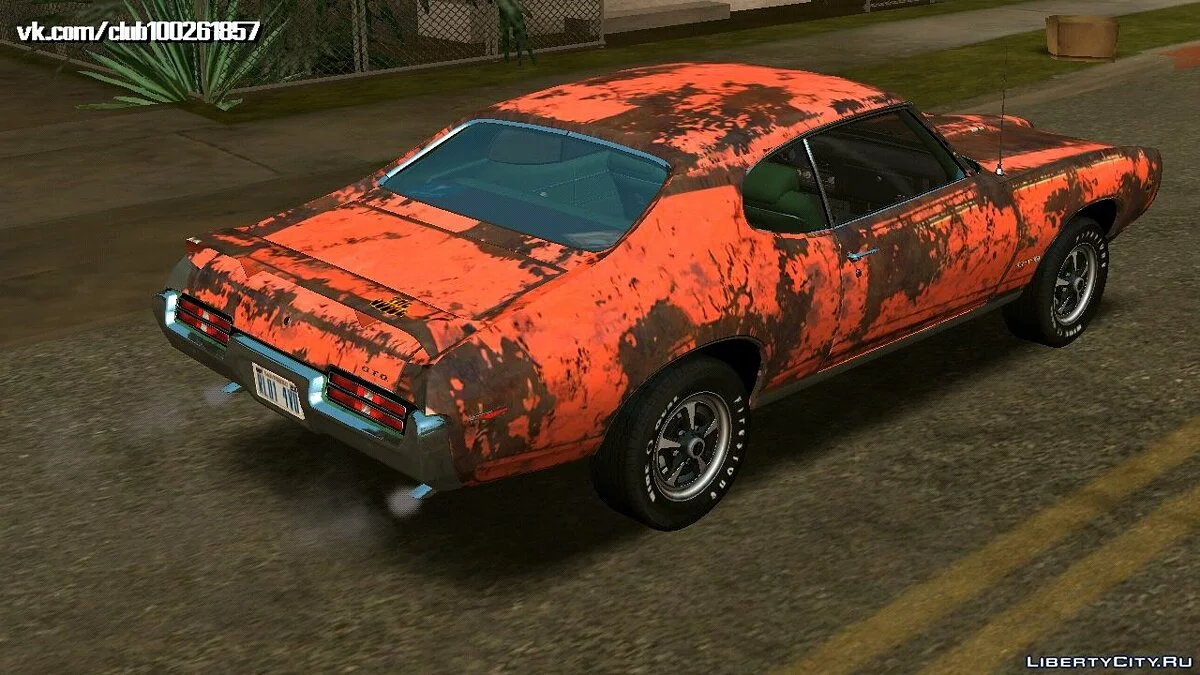 Pontiac GTO The Judge Hardtop Coupe 1969 / GTA San Andreas (iOS, Android)