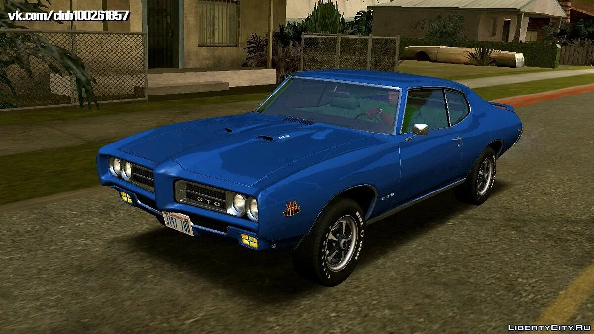 Pontiac GTO The Judge Hardtop Coupe 1969 / GTA San Andreas (iOS, Android)