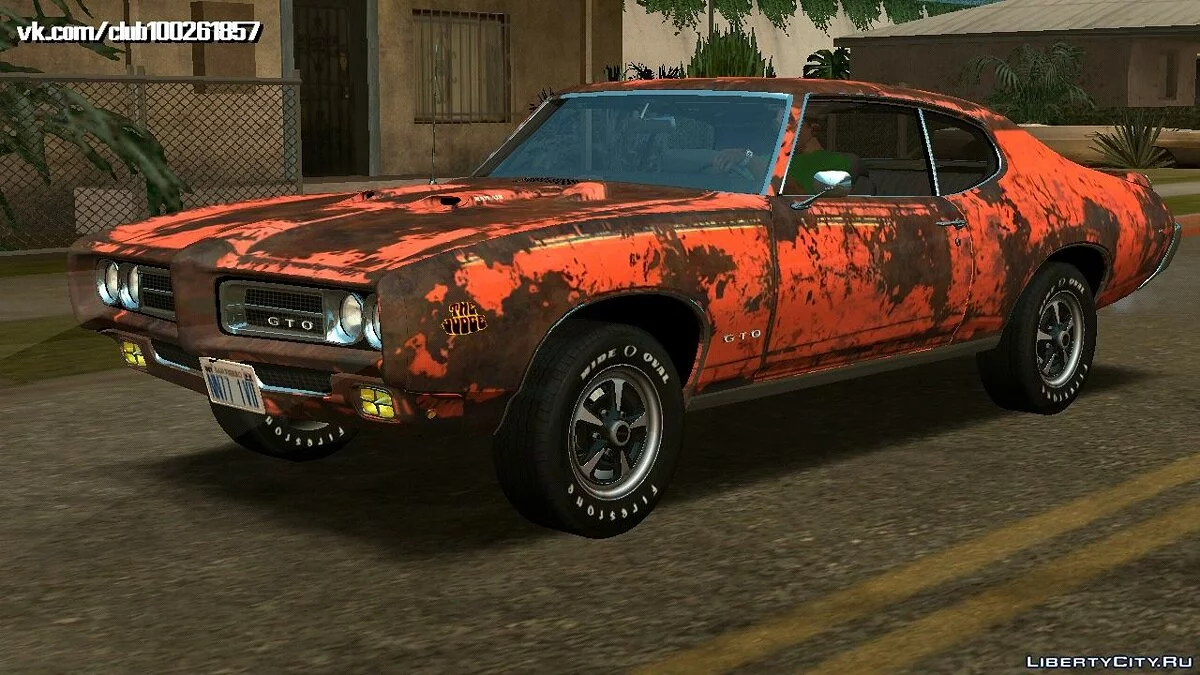 Pontiac GTO The Judge Hardtop Coupe 1969 / GTA San Andreas (iOS, Android)