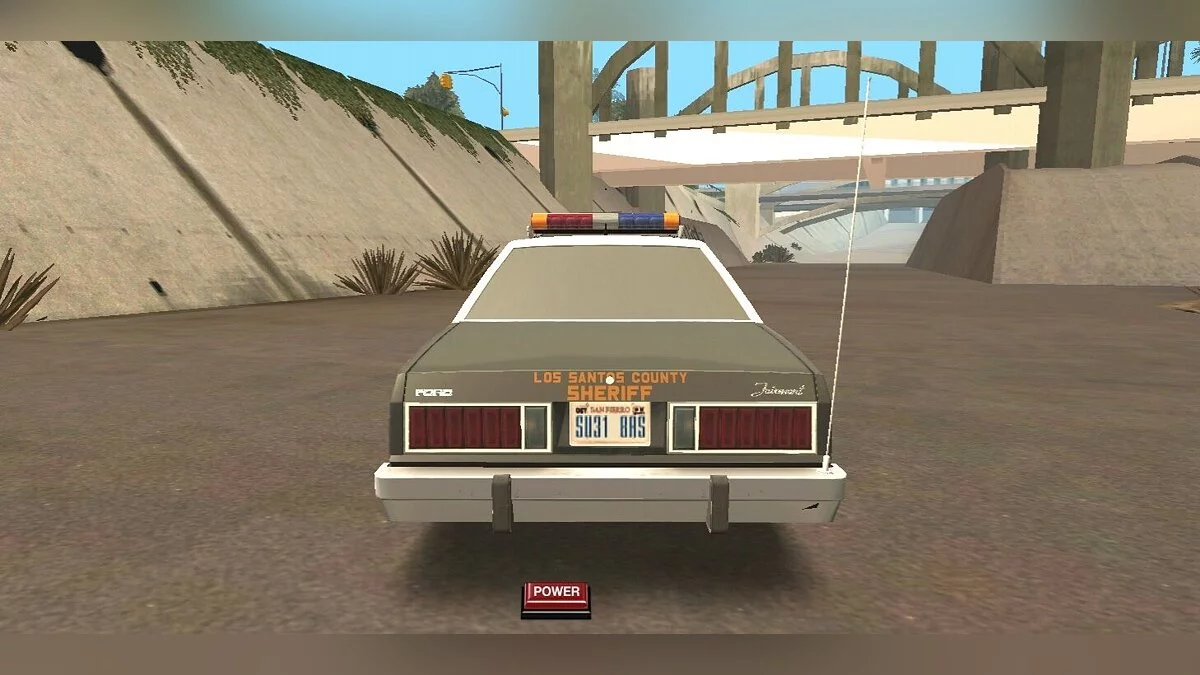Ford Fairmont Los Santos County Sheriff 1978 / GTA San Andreas (iOS, Android)