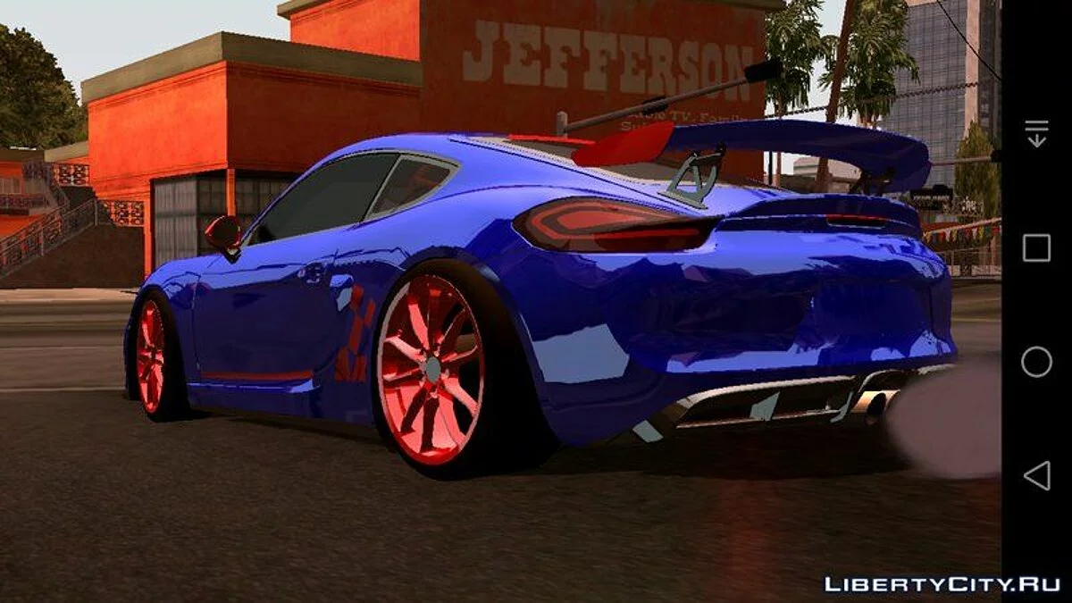 Porsche Cayman RR3 / GTA San Andreas (iOS, Android)