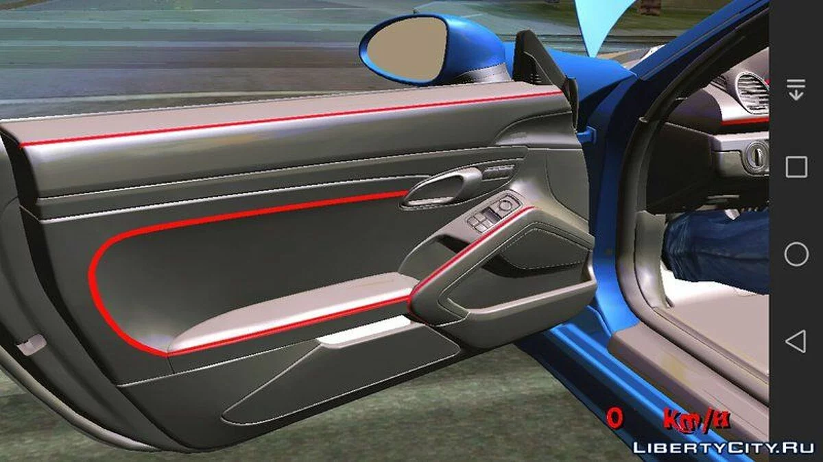 Porsche 718 Cayman S 2017 / GTA San Andreas (iOS, Android)
