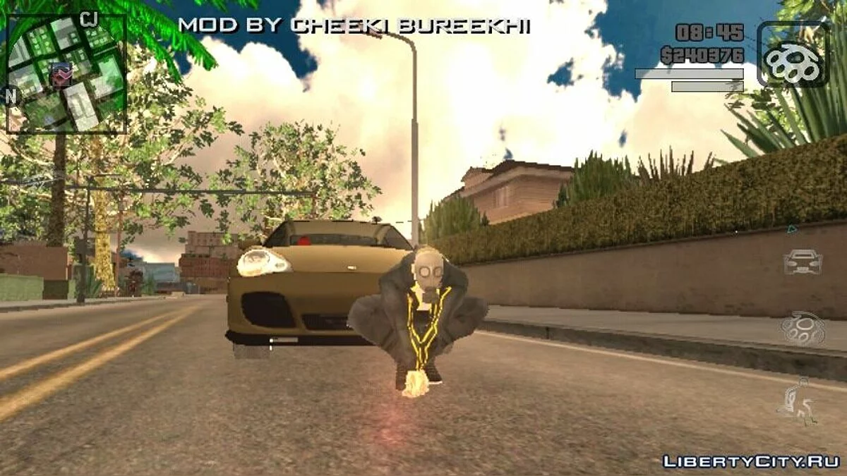 Porsche 911 GT3 / GTA San Andreas (iOS, Android)