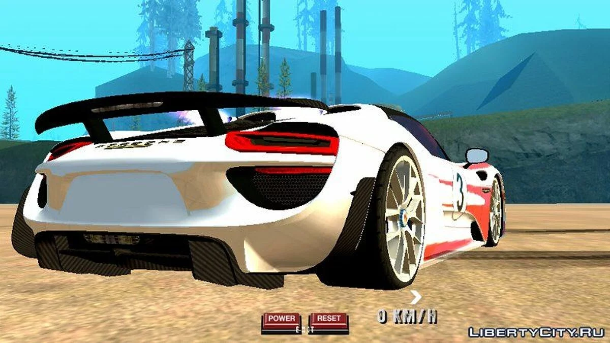 Porsche 918 Spyder / GTA San Andreas (iOS, Android)