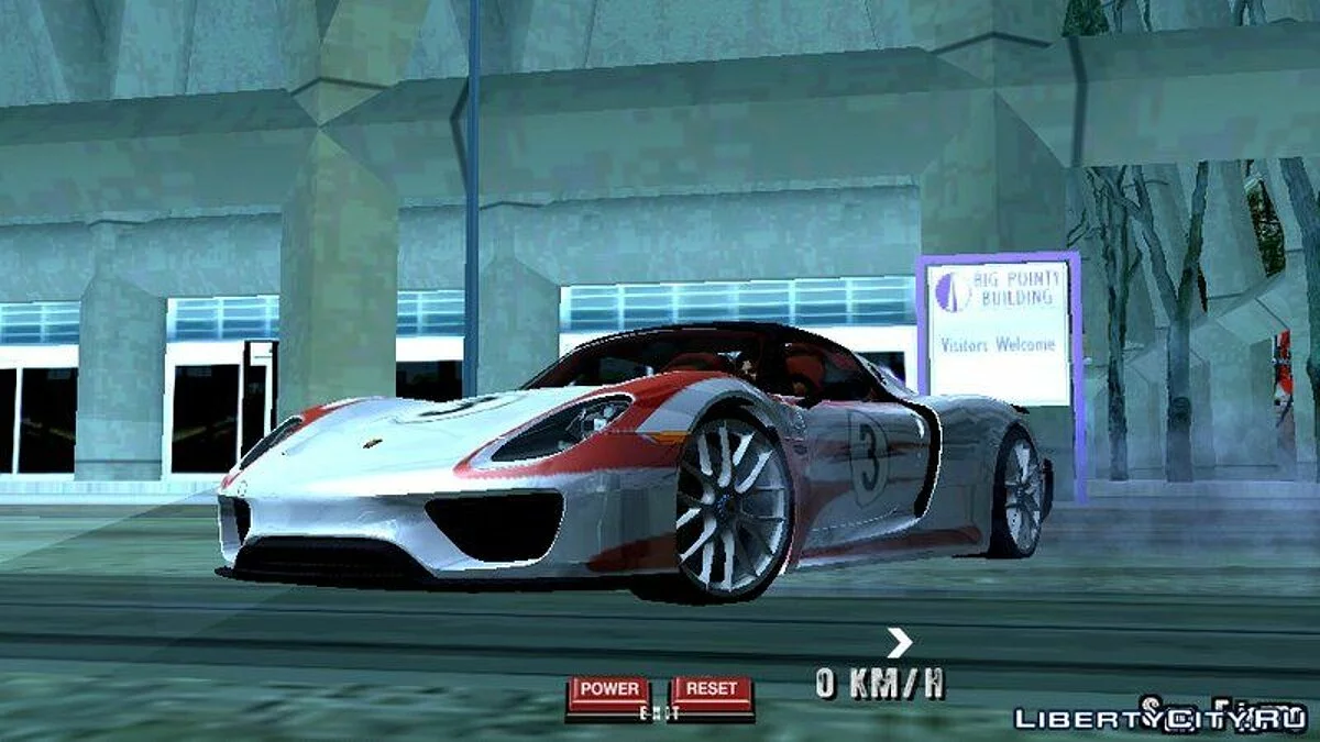 Porsche 918 Spyder / GTA San Andreas (iOS, Android)