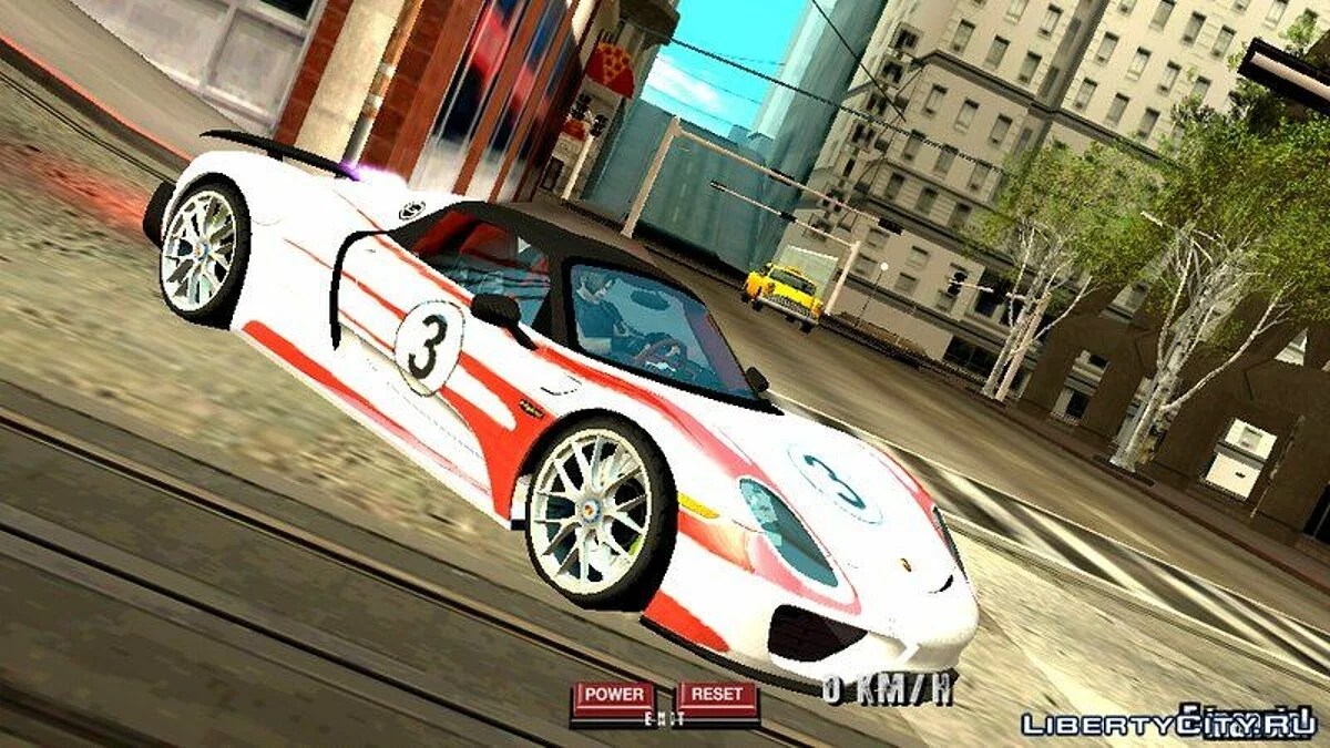 Porsche 918 Spyder / GTA San Andreas (iOS, Android)