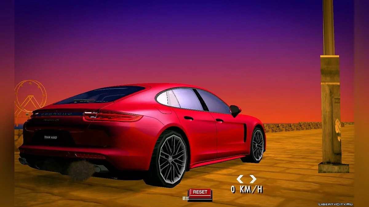 Porsche Panamera S4 2017 (DFF uniquement) / GTA San Andreas (iOS, Android)