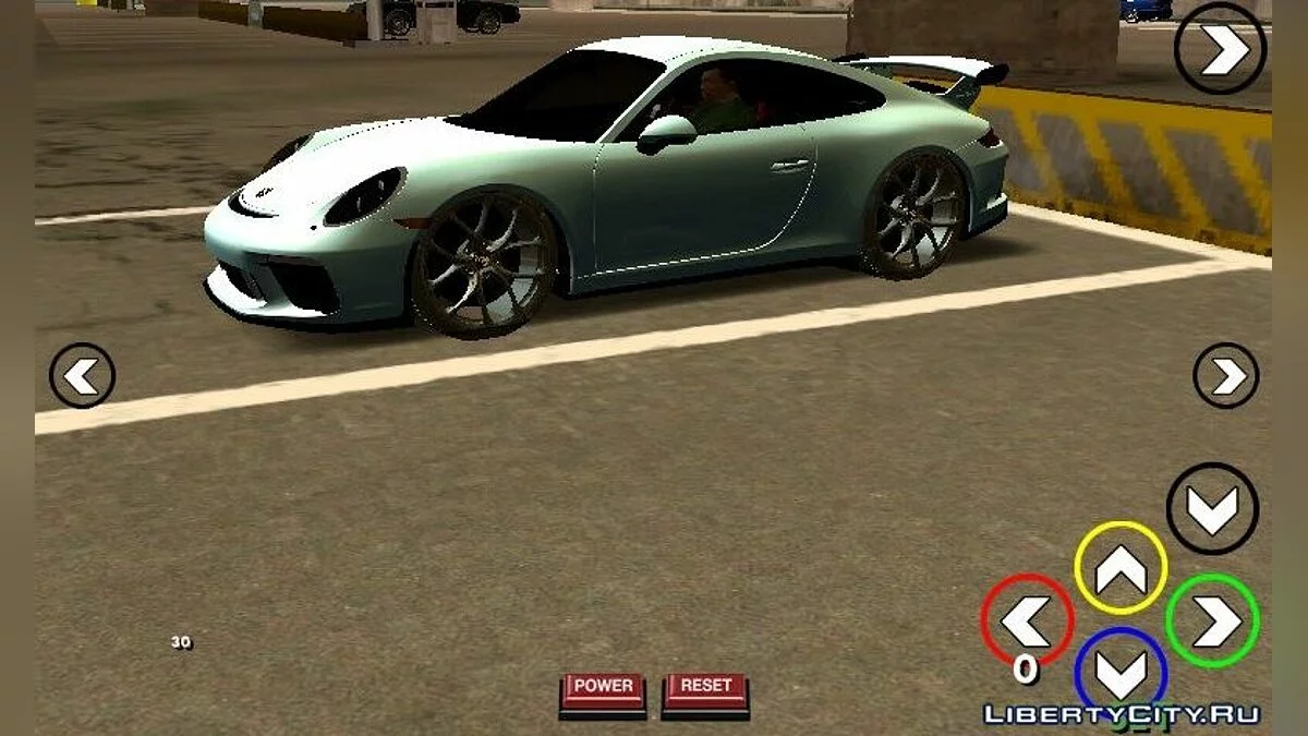 بورشه 911 جي تي 2 (ملف DFF فقط) / GTA سان أندرياس (iOS، أندرويد)