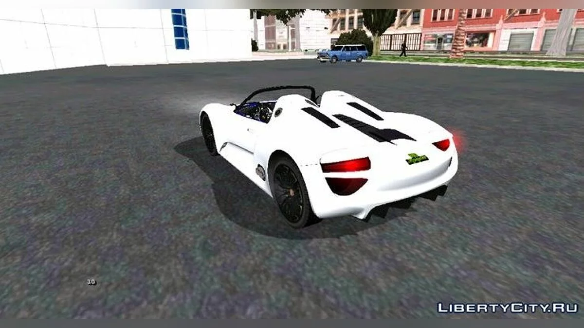 Porsche 918 Spyder / GTA San Andreas (iOS, Android)