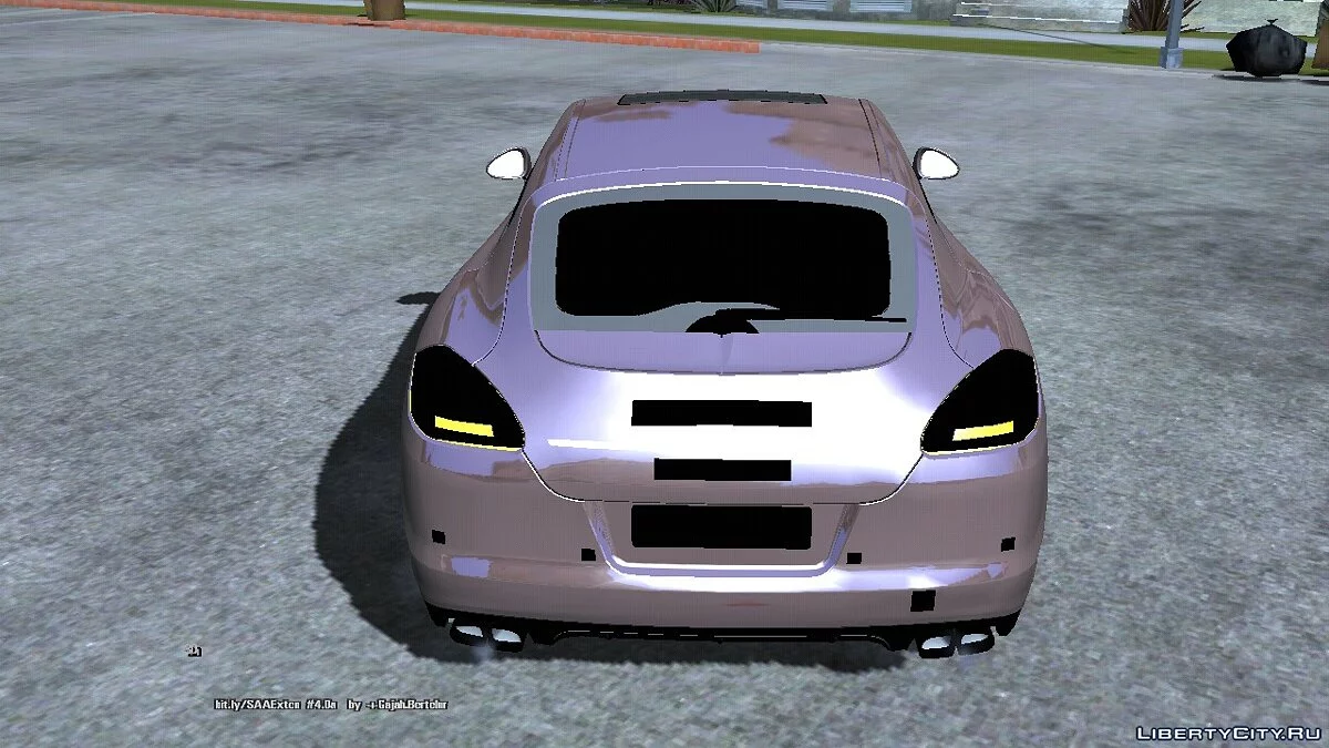 Porsche Panamera GTS (Solo DFF) / GTA San Andreas (iOS, Android)