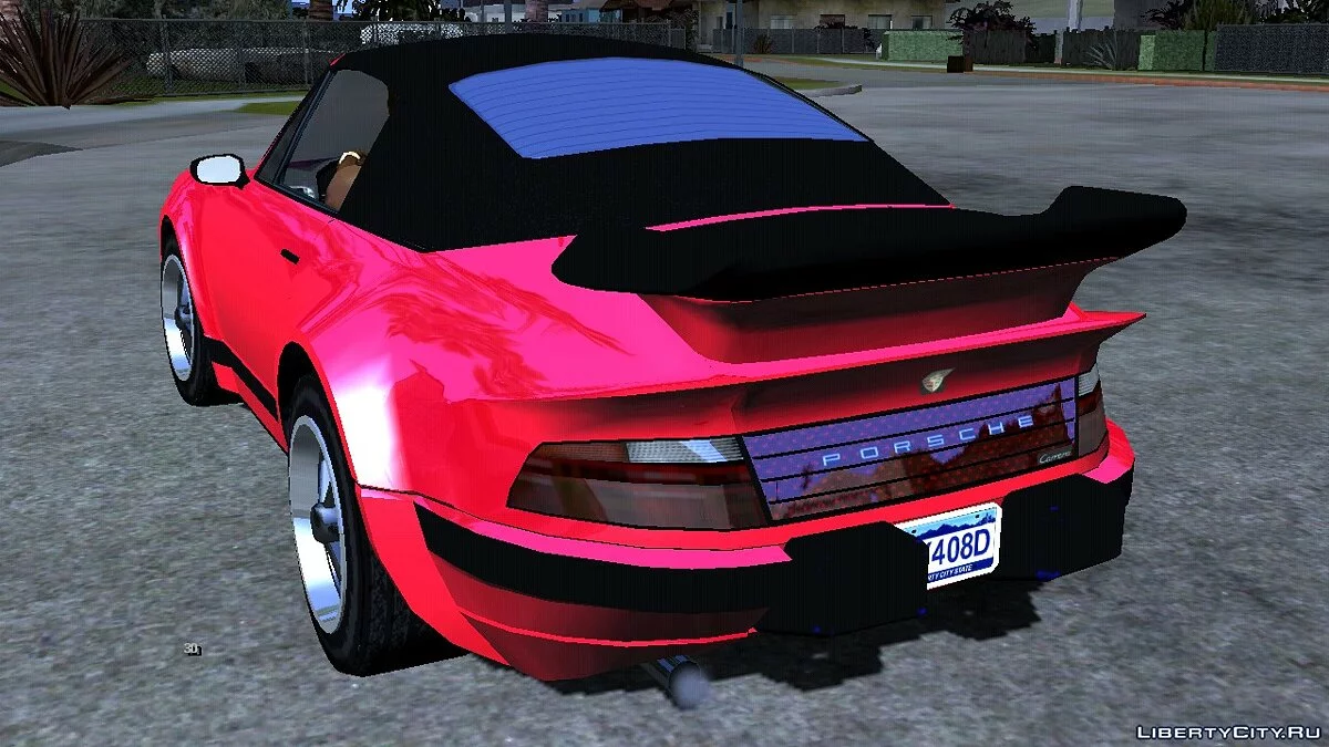 1980 Porsche 911 Carrera Turbo (gaya Comet) v1.0 / GTA San Andreas (iOS, Android)