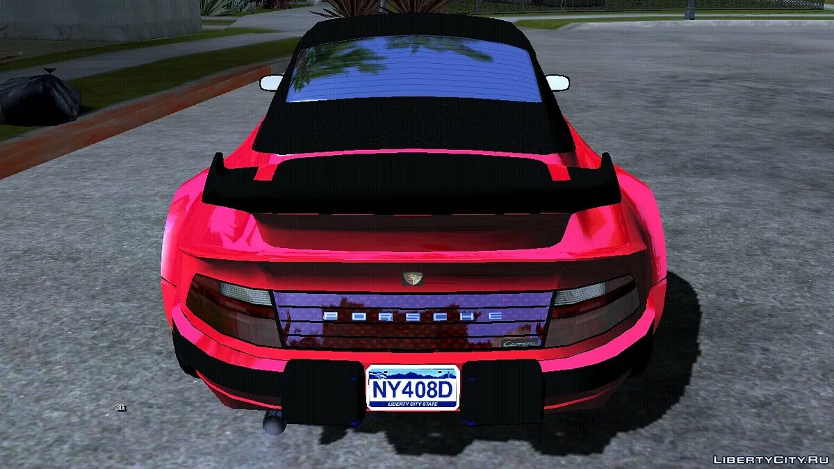 1980 Porsche 911 Carrera Turbo (gaya Comet) v1.0 / GTA San Andreas (iOS, Android)