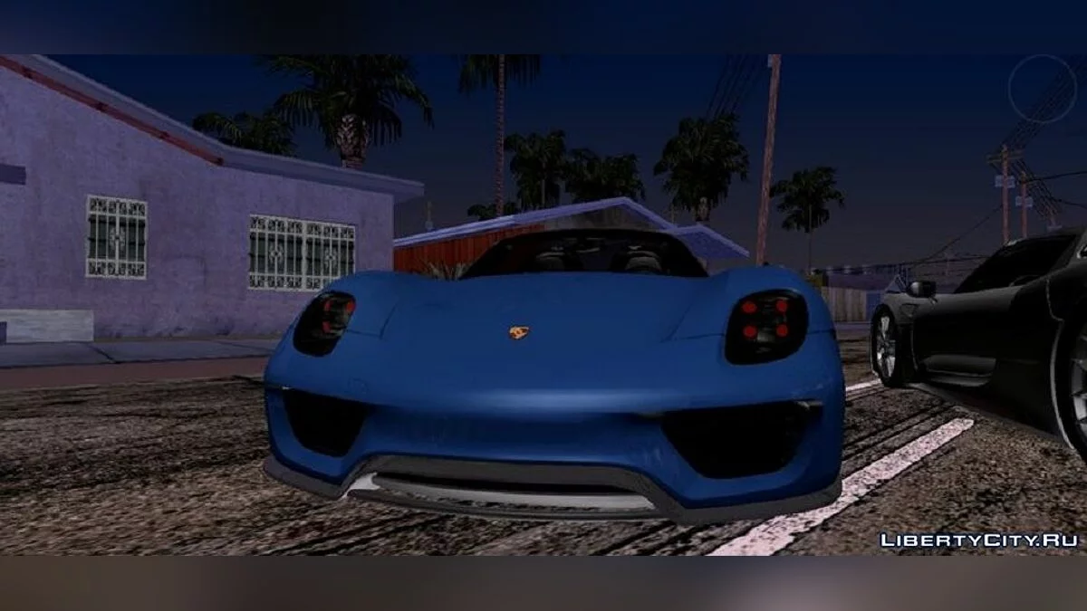بورش 918 سبايدر حزمة وايساخ / GTA سان أندرياس (iOS، أندرويد)