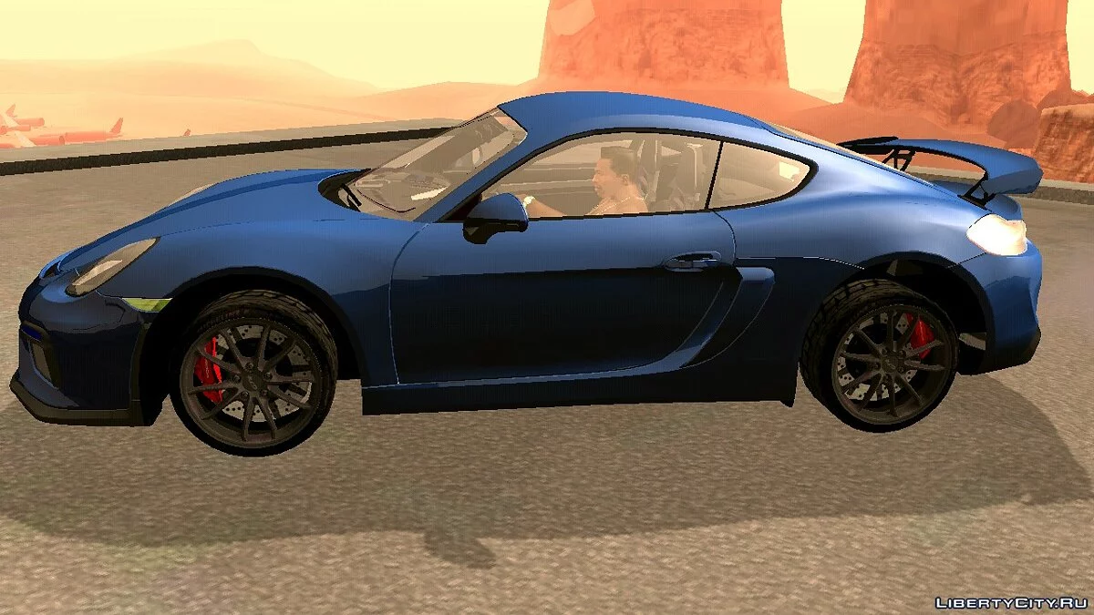 Porsche Cayman GT4 981c 2016 / GTA San Andreas (iOS, Android)