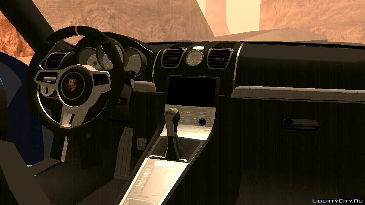 Porsche Cayman GT4 981c 2016 / GTA San Andreas (iOS, Android)