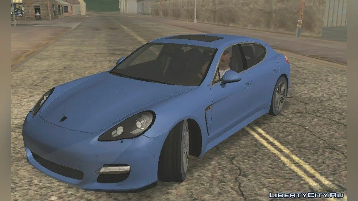Porsche Panamera 4S (DFF Only) / GTA San Andreas (iOS, Android)