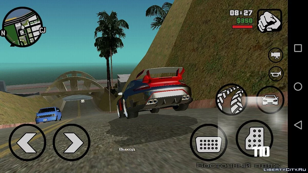 Porsche 911 GT2 from NFS: Undercover / GTA San Andreas (iOS, Android)