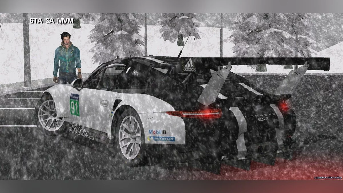 Porsche 911 / GTA San Andreas (iOS, Android)