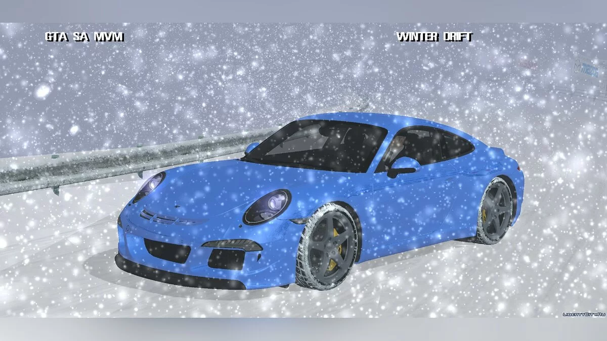 Porsche GT3 + тюнінг і вініли / GTA San Andreas (iOS, Android)