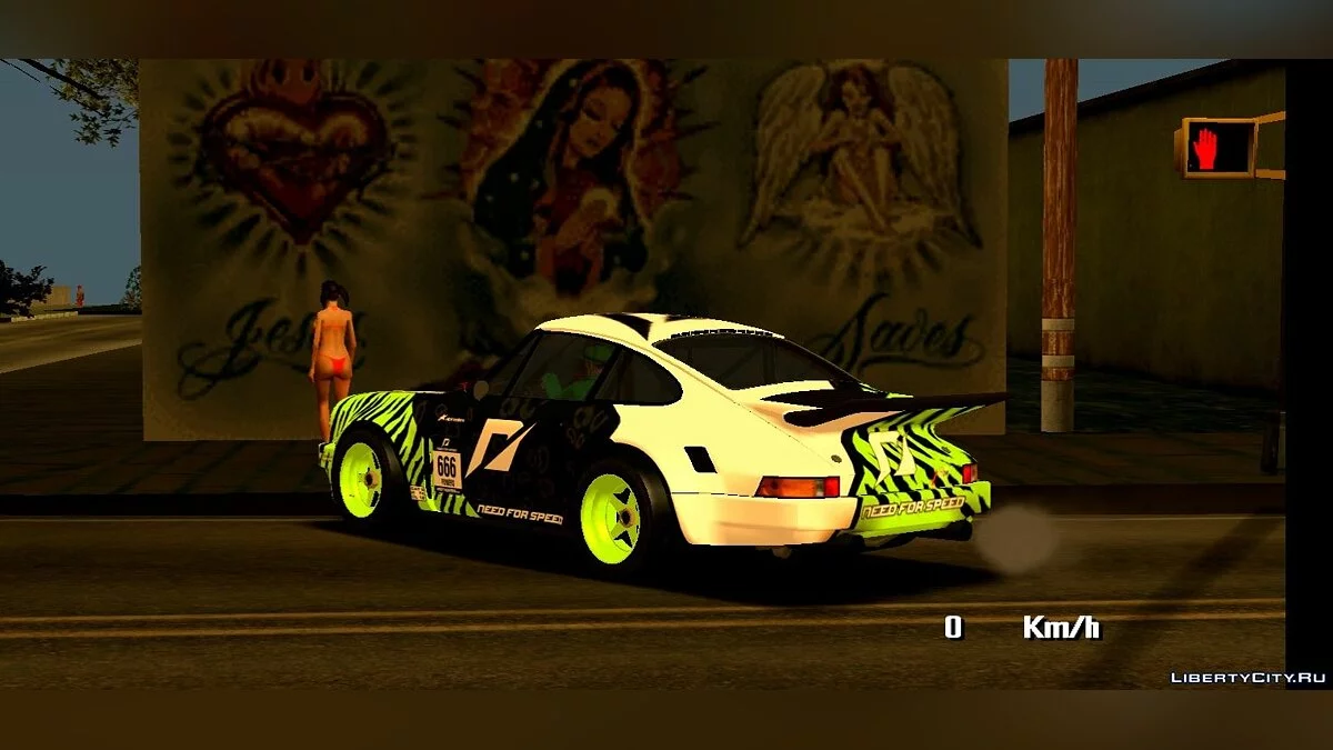 Porshe 911 Carrera RSR / GTA San Andreas (iOS, Android)