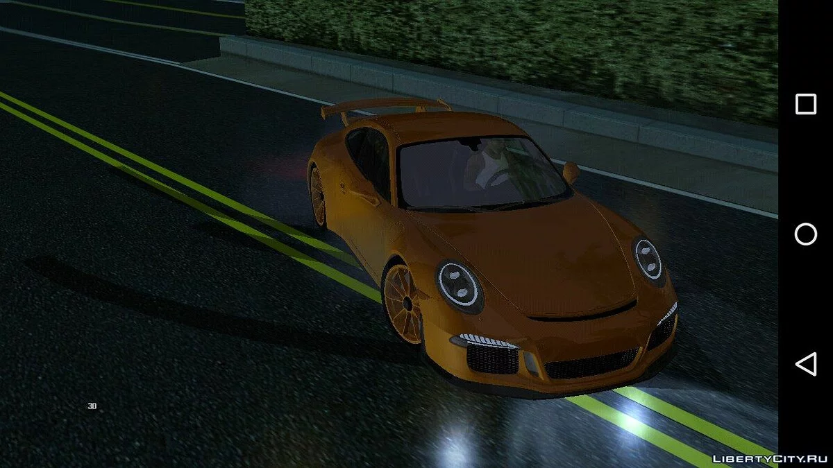 Porche GT3 RS (仅DFF) / GTA San Andreas (iOS, Android)