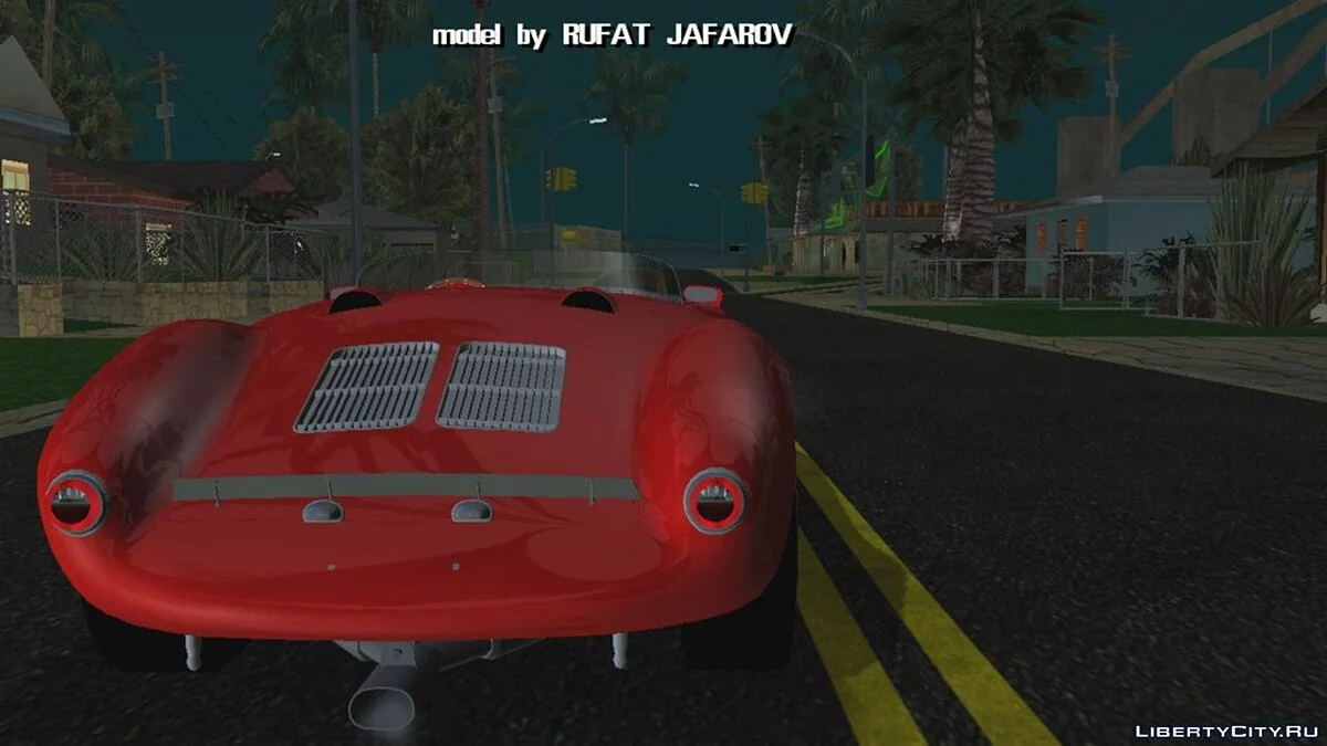 بورش 550 سبايدر (DFF فقط) / GTA سان أندرياس (iOS، أندرويد)