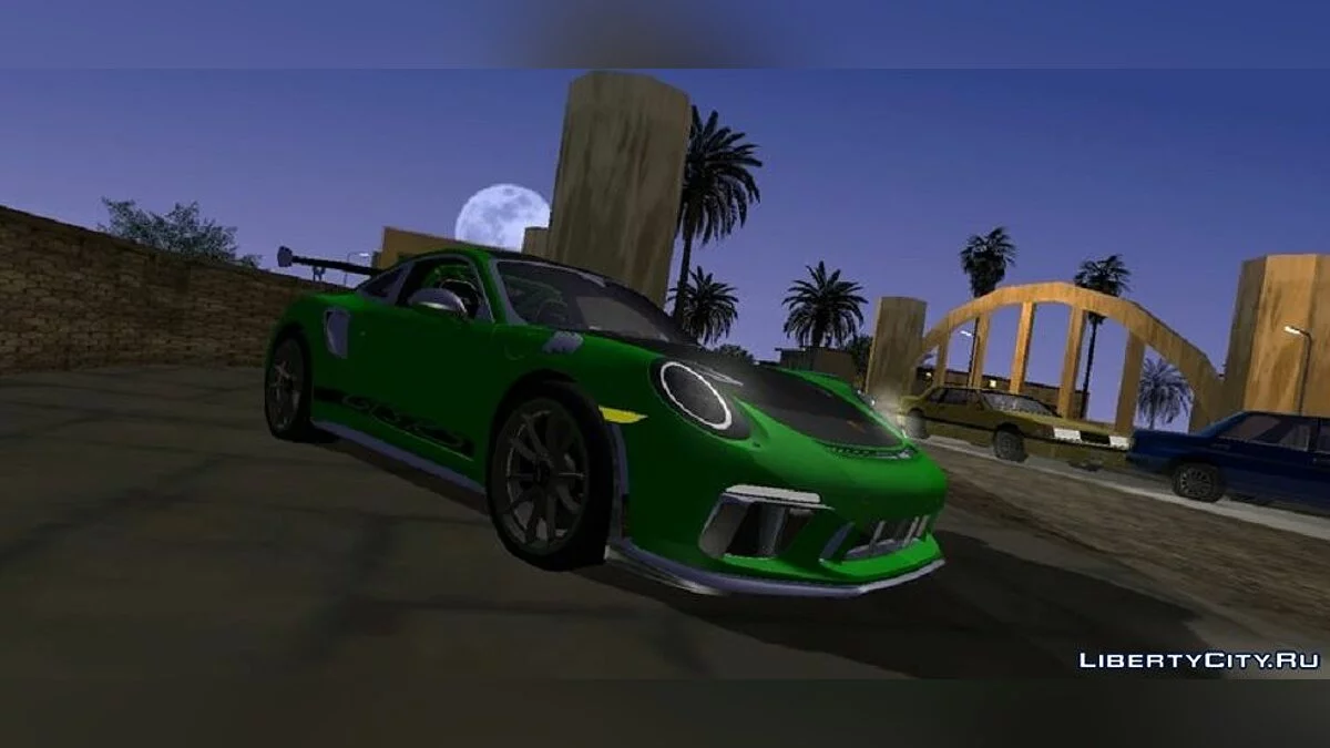 Porsche 911 GT3 RS / GTA San Andreas (iOS, Android)